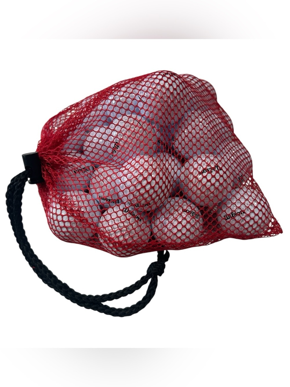 Wilson Golf Balls in Mesh Bag New